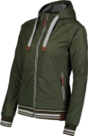 Damen Wasserdichte Outdoor- Jacke khaki FASHION