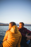 Women's yellow ski jacket FLOURISH