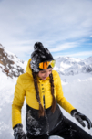 Damen Winterjacke gelb DIVIDUAL