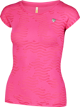 Women's pink t-shirt RUFFLE