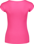 Women's pink t-shirt RUFFLE