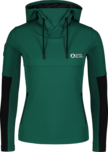 Hanorac din softshell verde pentru femei PRISTINE