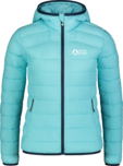 Women's blue quilted jacket MOMENT