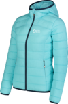 Women's blue quilted jacket MOMENT