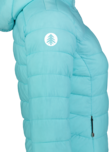 Women's blue quilted jacket MOMENT