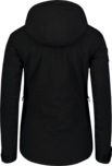 Women's black ski jacket TOPS