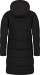 Women's black winter parka EXQUISITE