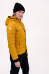 Women's yellow quilted jacket MOMENT