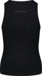 Damen Baumwolle Tank-top schwarz QUIET