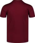 Herren Baumwolle T-Shirt weinrot GREENWOOD