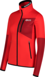 Women's red powerfleece jacket HEATUP