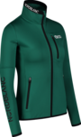 Women's green powerfleece jacket HEATUP