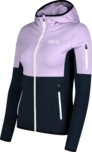 Women's violet powerfleece jacket DISARMING