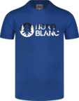 Herren Baumwolle T-Shirt blau SHADOWING