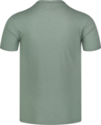 Men's green cotton t-shirt CAPITAL