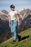 Damen Outdoorhose blau OPAL