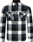 Kék férfi flaneling QUANTUM