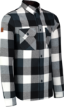 Kék férfi flaneling QUANTUM