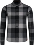 Damen Flanellhemd schwarz HALCYON