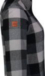Damen Flanellhemd schwarz HALCYON