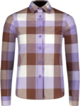 Damen Flanellhemd lila HALCYON