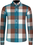 Damen Flanellhemd blau HALCYON