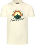 Herren Baumwolle T-Shirt weiß SUNRISE