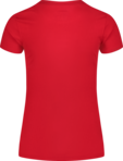 Damen Baumwolle T-Shirt rot INLET