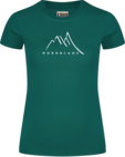 Damen Baumwolle T-Shirt grün INLET