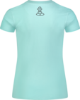 Damen Bio-Baumwolle T-Shirt blau RESCUE