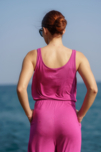 Damen Overal pink ELEGANT
