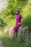Women's pink bike jersey MILE