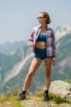 Damen Flanellhemd lila HALCYON