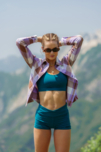 Damen Flanellhemd lila HALCYON