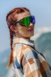 Damen Flanellhemd braun HALCYON