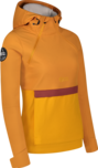 Women's yellow softshell anorak with fleece CALDERA