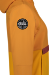 Women's yellow softshell anorak with fleece CALDERA