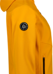 Women's yellow softshell jacket with fleece TARN