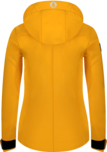 Women's yellow softshell jacket with fleece TARN