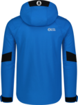 Men's blue softshell jacket with fleece BRUME
