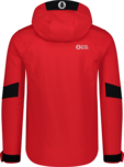Men's red softshell jacket with fleece BRUME