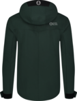 Men's green softshell jacket with fleece RASP