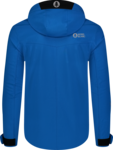 Men's blue softshell jacket with fleece RASP