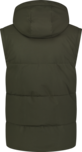 Men's khaki winter vest NUMINOUS