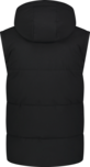 Men's black winter vest NUMINOUS
