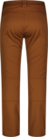 Men's brown softshell waterproof pants with fleece THORN