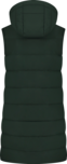Zeleni ženski zimski prsluk HOWL