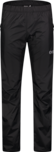Women's black fullzip waterproof pants METEOR