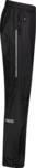 Men's black fullzip waterproof pants CRUST