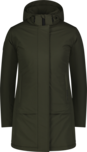 Women's khaki waterproof winter parka HEATH